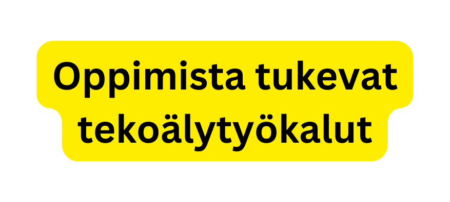 Oppimista tukevat tekoälytyökalut